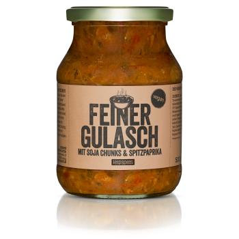 leipspeis Feiner Gulasch Fertiggericht im Glas 500g (Bio & Vegan)