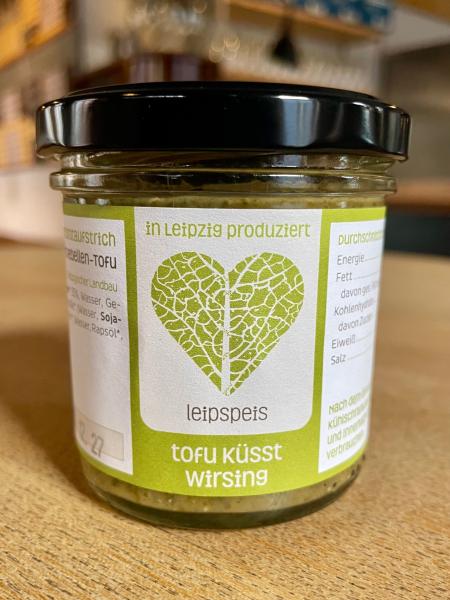 leipspeis Brotaufstrich tofu küsst wirsing 140g (Bio & Vegan)